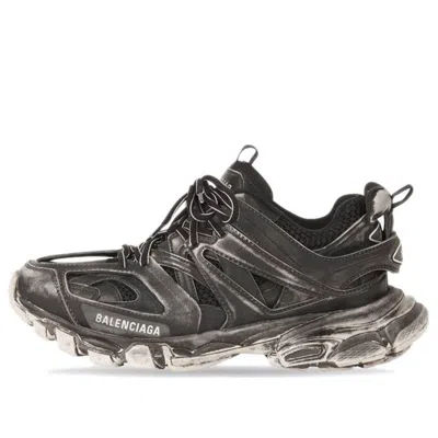 Balenciaga Track Sneaker 'faded Black' In Gray