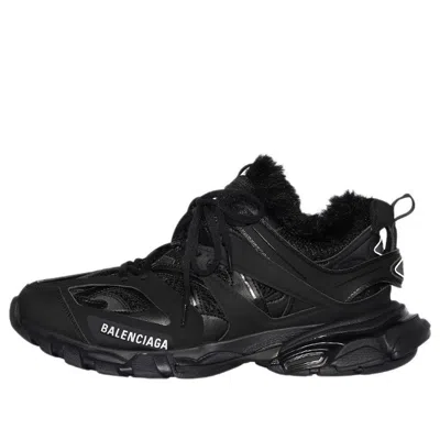 Balenciaga Track Sneaker 'faux Fur Black'