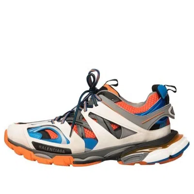Balenciaga Track Sneaker 'orange Grey' In Multi