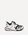Balenciaga Track Beige/black Mesh And Nylon Trainer In White