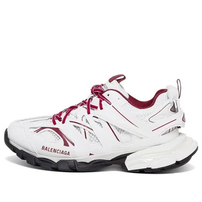 Balenciaga Track Sneaker 'white Burgundy'