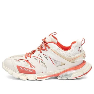 Balenciaga Track Sneaker 'white Red' In Multi