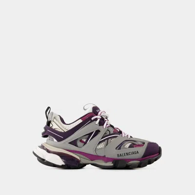 BALENCIAGA SNEAKERS TRACK - BALENCIAGA - SYNTHÉTIQUE - GRIS/VIOLET