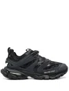 Balenciaga Men Track Nylon And Mesh Sneakers In Multi