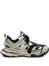 Balenciaga Men Track Mesh And Rubber Sneakers In Multi