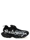 Balenciaga Track Signature Low-top Sneakers In Multicolor