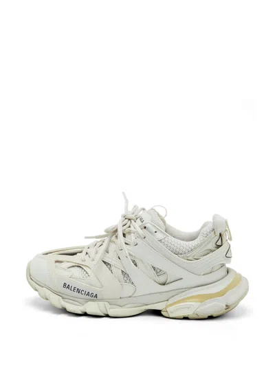 Pre-owned Balenciaga Track Sneakers In Neutral