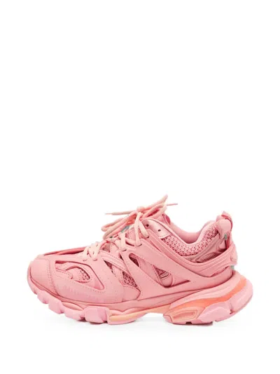 Pre-owned Balenciaga Track Sneakers In Pink
