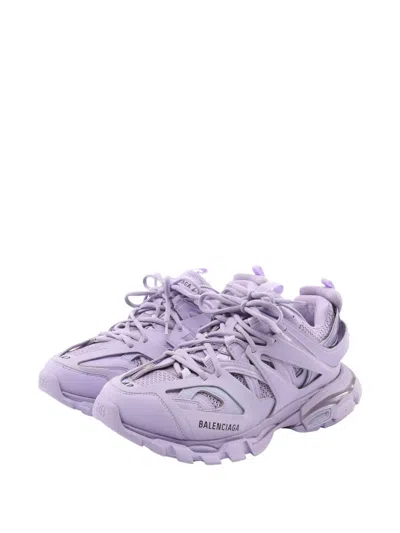 Pre-owned Balenciaga Track Sneakers In Purple