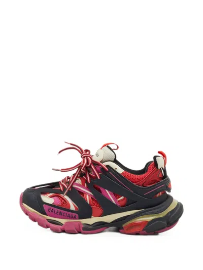 Pre-owned Balenciaga Track Sneakers In Red