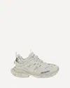 Balenciaga White Track Mesh And Nylon Sneakers Woman  In White