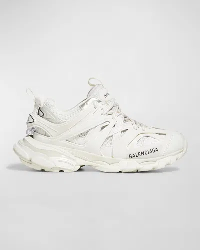 Balenciaga Track Sneakers In White