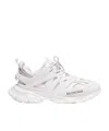 Balenciaga Track Logo-detailed Mesh And Rubber Sneakers In White