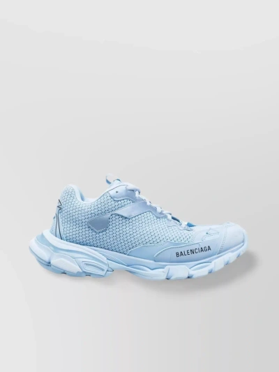 Balenciaga Track Sole Chunky Trainers In Blue