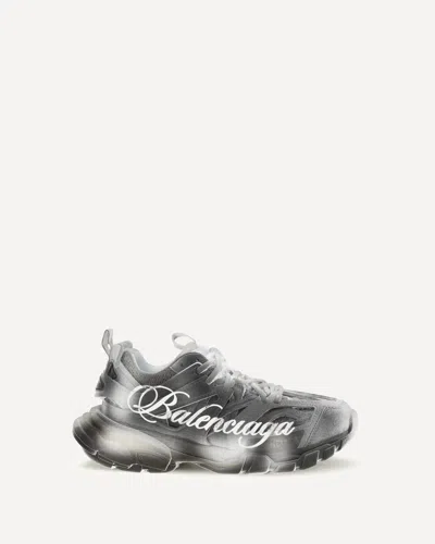 Balenciaga Track Stencil Logo-detail Sneakers In Multi
