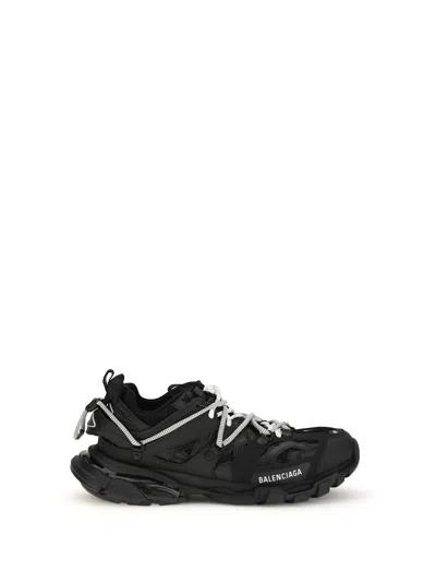 Balenciaga Track Trail Laces Sneakers In Black