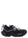 Balenciaga Track Trail Laces Sneakers In Black