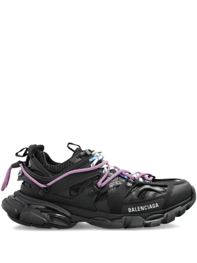 Balenciaga Track Trail Laces Low-top Sneakers In Black