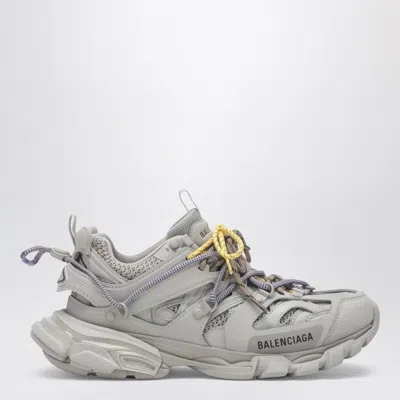BALENCIAGA BALENCIAGA TRACK TRAIL SNEAKERS IN YELLOW, PURPLE, BROWN AND BLACK