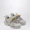 Balenciaga Eggshell Polyurethane Sneakers In White