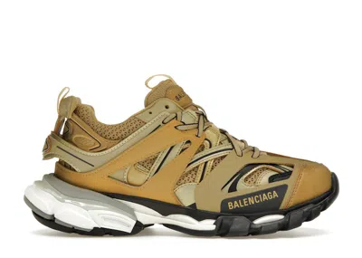 Pre-owned Balenciaga Track Trainer (women's) Sneakers In Gold/black
