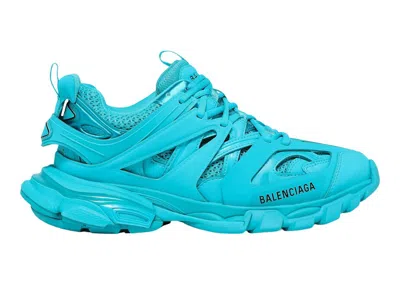 Pre-owned Balenciaga Track Turquoise (women's) Sneakers In Light Blue
