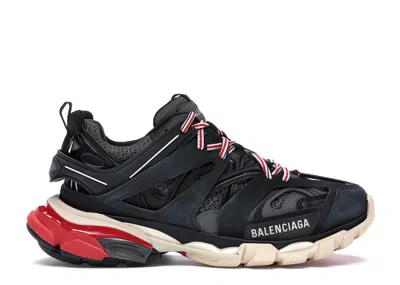 Pre-owned Balenciaga Track (women's) Sneakers In Black/red In Multi