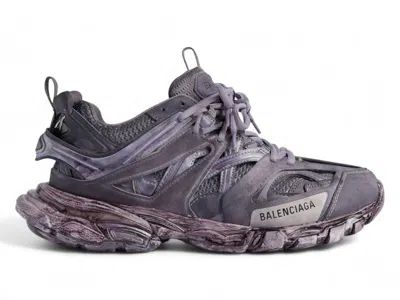 Pre-owned Balenciaga Track (women's) Sneakers In Faded/purple