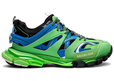 Pre-owned Balenciaga Track (women's) Sneakers In Green/blue