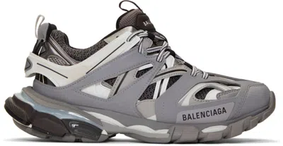 Pre-owned Balenciaga Track (women's) Sneakers In Grey/white