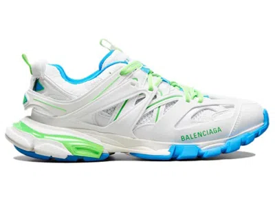 Pre-owned Balenciaga Track (women's) Sneakers In White/green