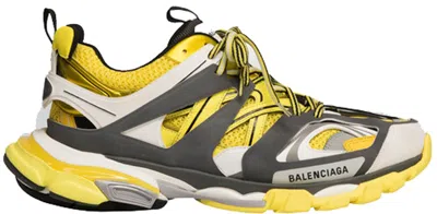 Pre-owned Balenciaga Track (women's) Sneakers In Yellow/grey/black