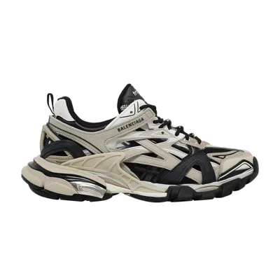 Pre-owned Balenciaga Track.2 Sneaker 'beige Black' | Cream | Men's Size 42