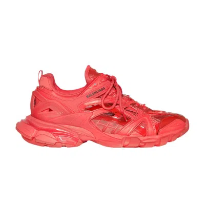 Pre-owned Balenciaga Track.2 Sneaker 'clear Sole - Red' | Men's Size 41
