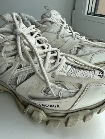 Pre-owned Balenciaga Track2 Sneakers In White
