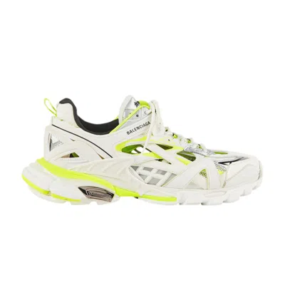 Pre-owned Balenciaga Track.2 Trainer 'white Fluo Yellow' | Men's Size 40
