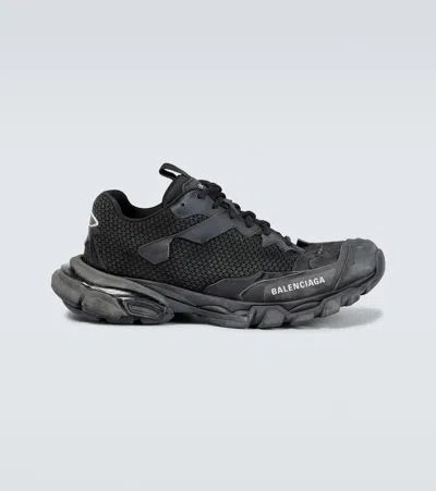 Balenciaga Track.3 Sneakers In Black/white
