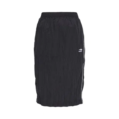 Pre-owned Balenciaga Tracksuit Dress 'black' | Women's Size M