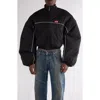 Balenciaga Tracksuit Jacket In 1000 Black