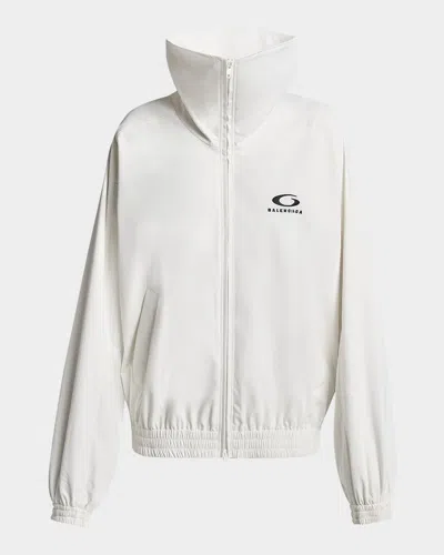 Balenciaga Tracksuit Jacket In White