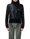 Balenciaga Sporty High Neck Jacket In Black