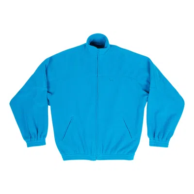 Pre-owned Balenciaga Tracksuit Jacket 'cyclades Blue'