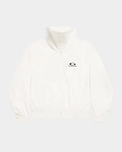 Balenciaga Tracksuit Jacket In White