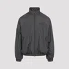 Balenciaga Sporty Jacket With High Collar And Pockets In Multi