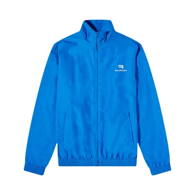 Pre-owned Balenciaga Tracksuit Jacket 'royal Blue'