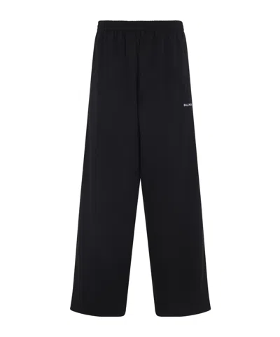BALENCIAGA ELASTICATED-WAISTBAND TRACK PANTS