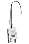 Balenciaga 'train Ticket' Keyring