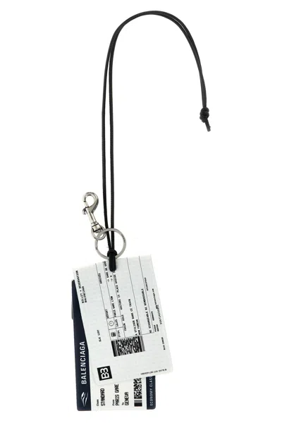 Balenciaga 'train Ticket' Keyring