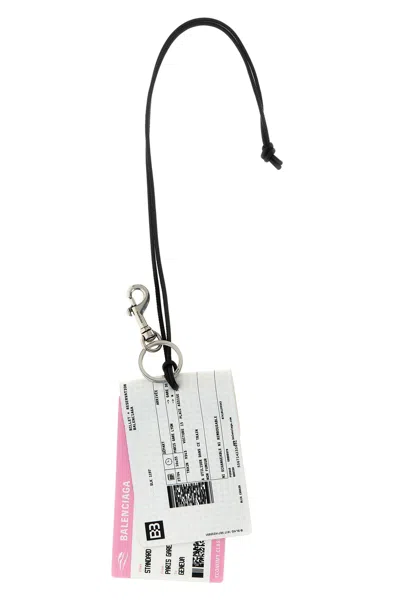 Balenciaga 'train Ticket' Keyring