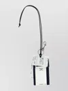 Balenciaga 'train Ticket' Keyring Lanyard Strap